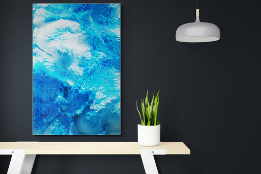 Sky Waves - Abstract Poster Wall Art
