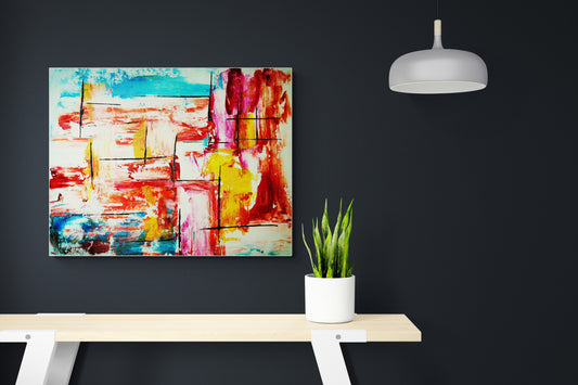 Painting - Abstract Poster Wall Art