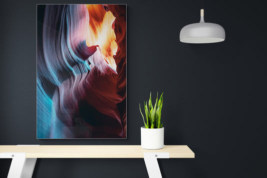 Color Waves - Abstract Poster Wall Art