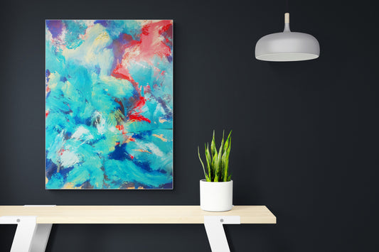 Painting - Abstract Poster Wall Art