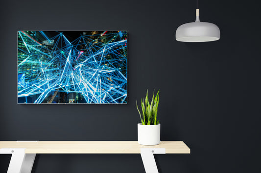 Laser - Abstract Poster Wall Art