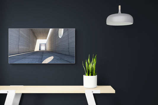 Shadows at Noon- Architecture Poster Wall Art
