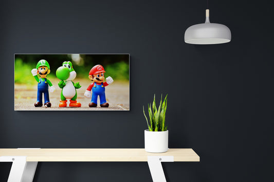 Mario - Cartoon Poster Wall Art