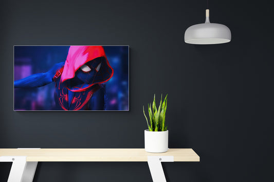 Web of Shadows - Cartoon Poster Wall Art