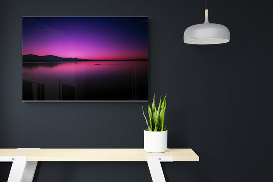 Dynamic Sunset - Water Poster Wall Art.
