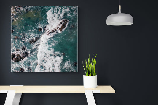 Ocean Rocks - Water Poster Wall Art