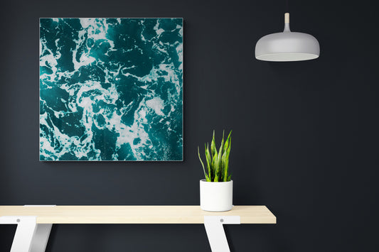 Breaking of Waves - Water Poster Wall Art