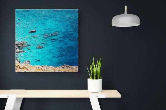 Rocky Beach - Water Poster Wall Art