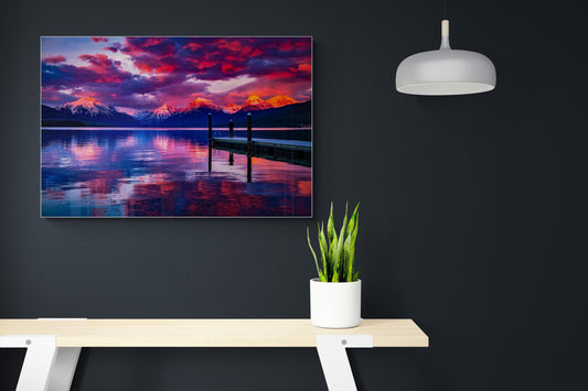 Blue Zen- Water Poster Wall Art